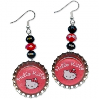 Hello Kitty is always a favorite, and so is this earrings design!