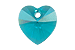 Xilion-cut heart crystal pendants, a spring/summer 2011 trend by Swarovski.