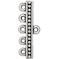 multistrand necklace ends