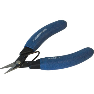 Staff-pick shears with ergonomic cushion grips. Staff-pick shears with ergonomic cushion grips.