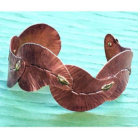 'Falling Leaves' Riveted Bracelet Project 'Falling Leaves' Riveted Bracelet Project